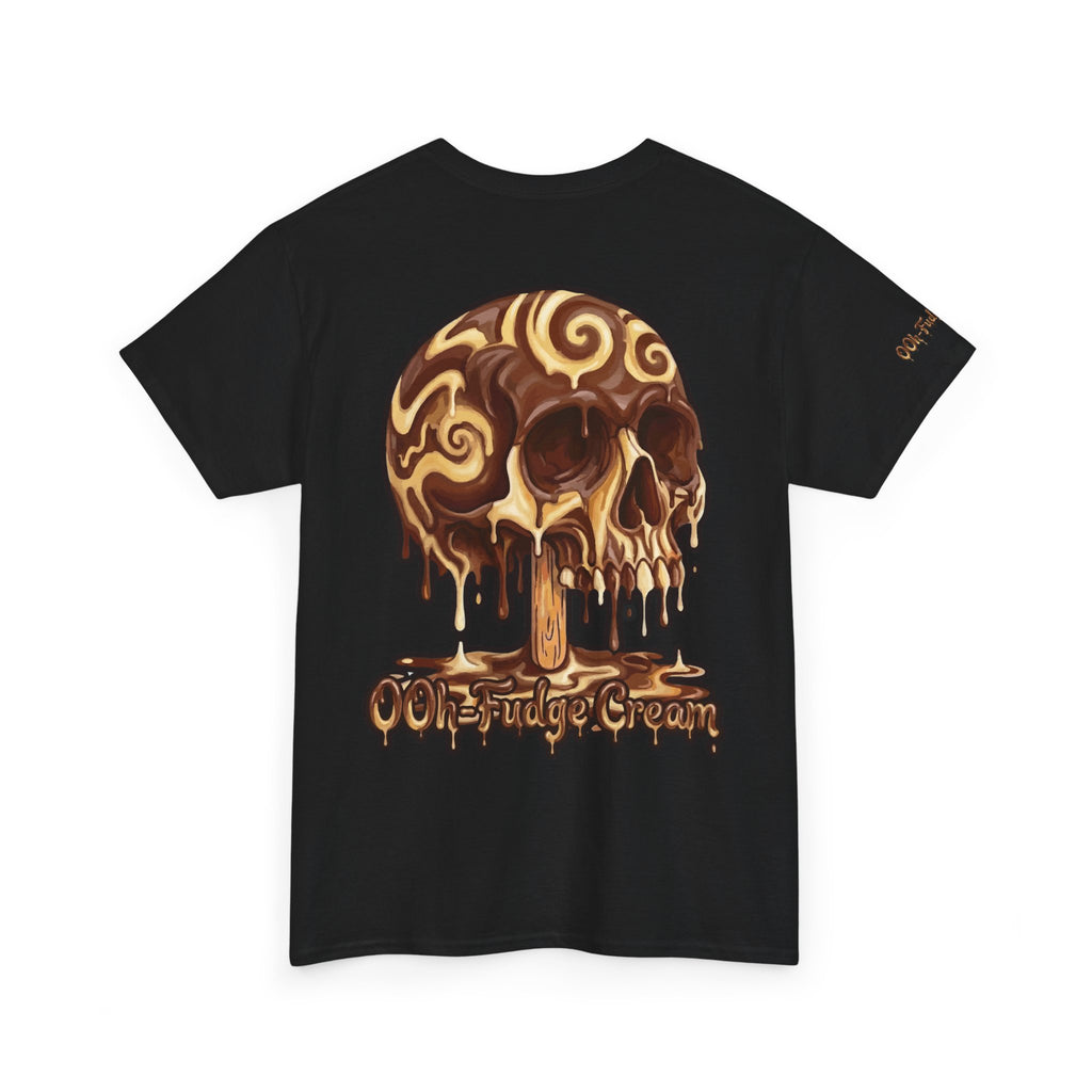 Skullcream-Ooh-Fudge Cream T-Shirt | Colorful Drip Graphic Tee