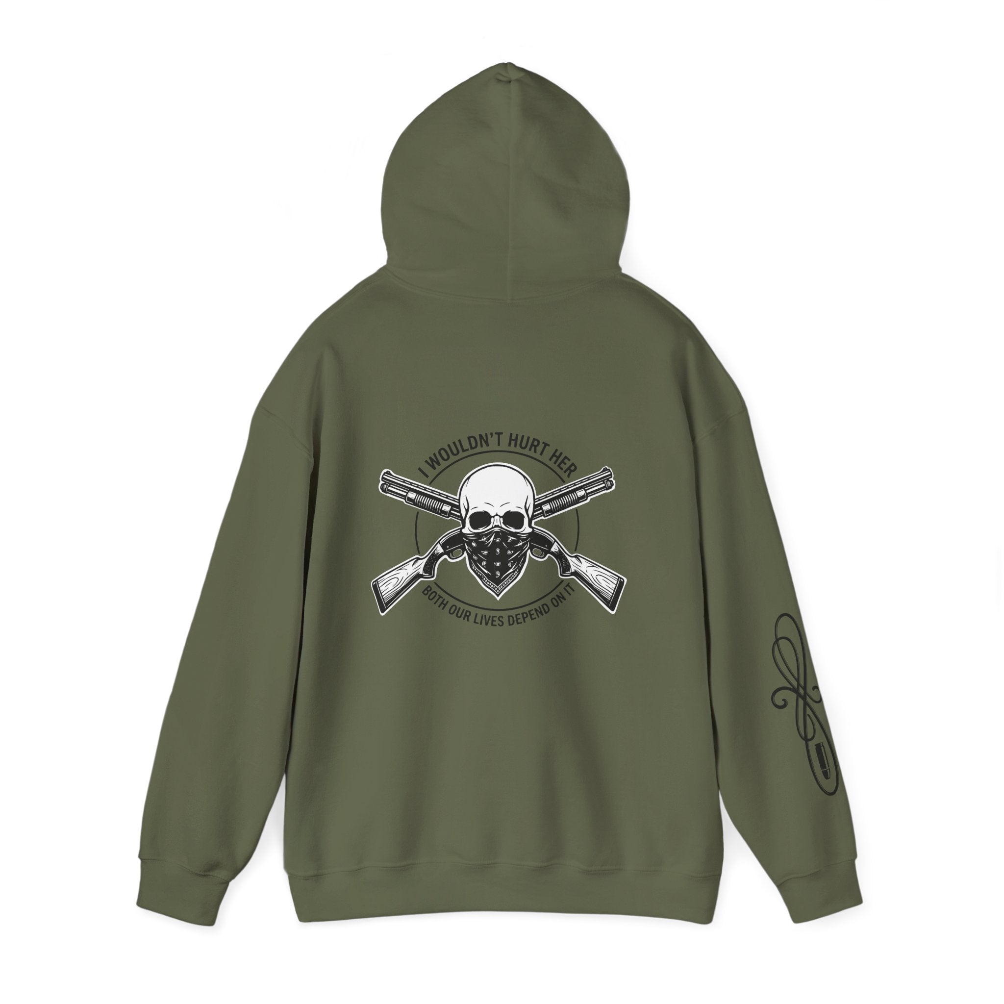 Protective Dad Shotguns - Hoodie | Here’s Your Warning
