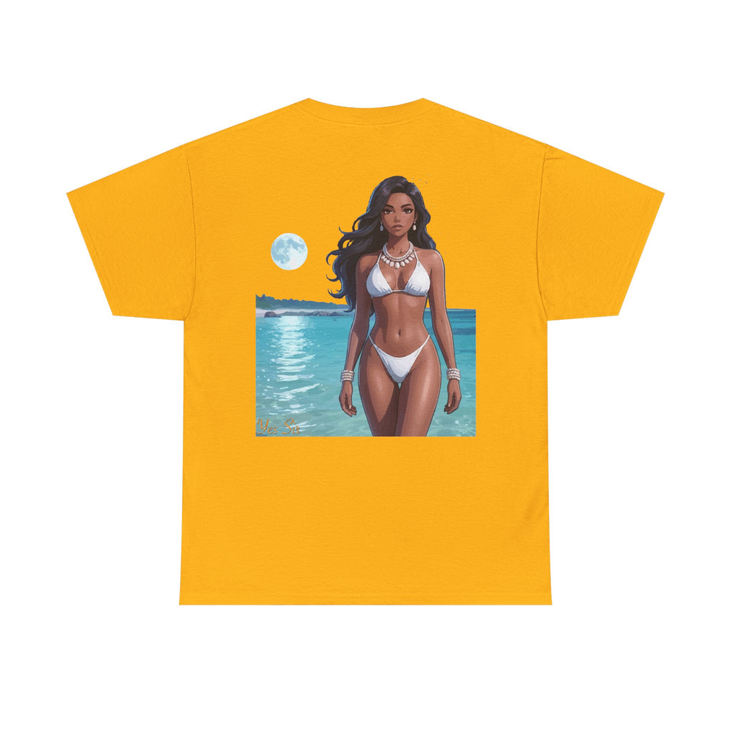 Under the Moon Light Yes Sir T-Shirt | Parental Advisory  for the Bearded