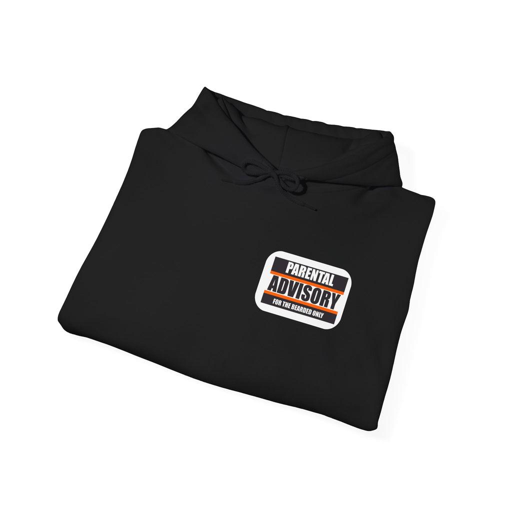 Oopies! Yes Sir Hoodie | Parental Advisory  for the Bearded