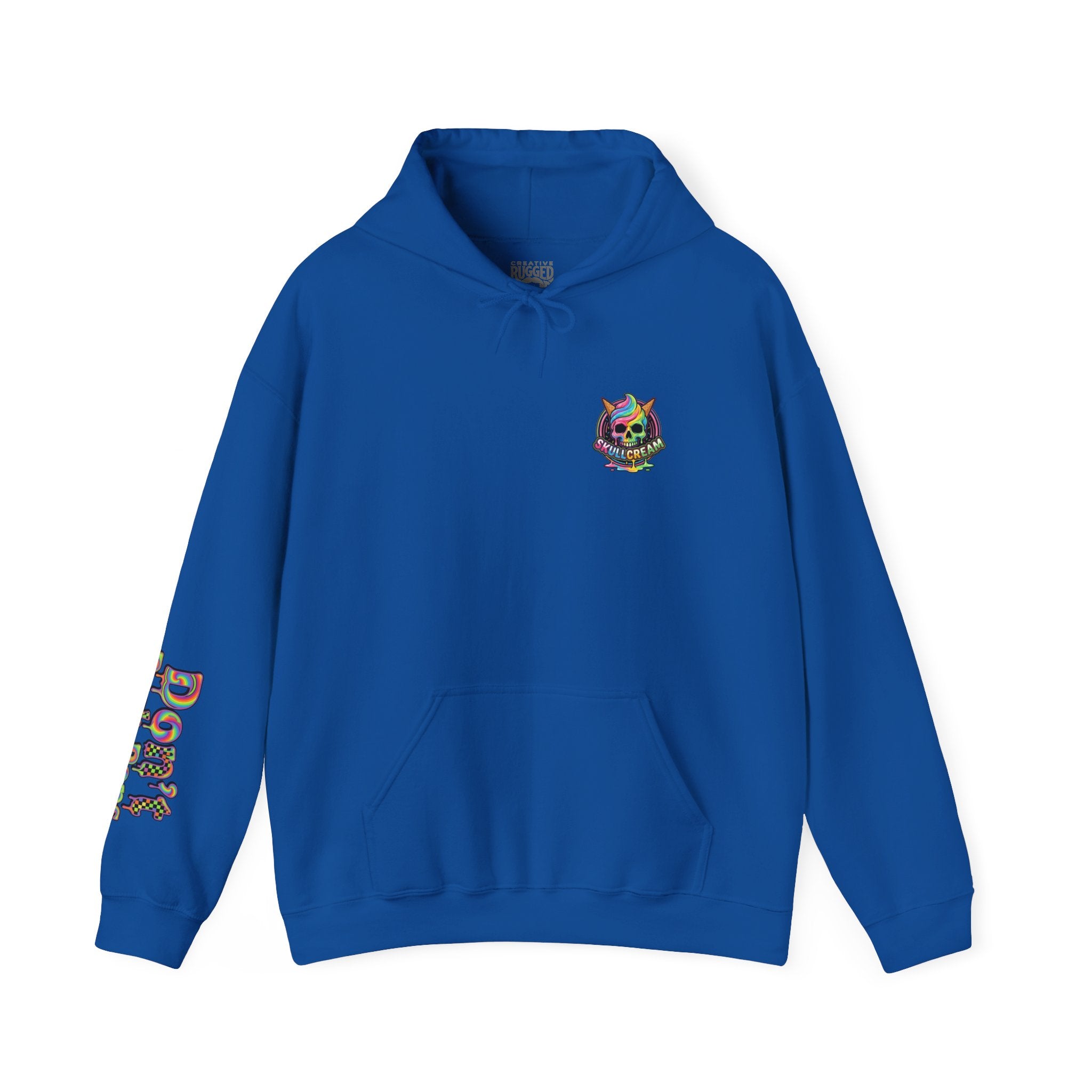 Skullcream-Don’t Push-Pops Hoodie | Dripping Skull Graphic