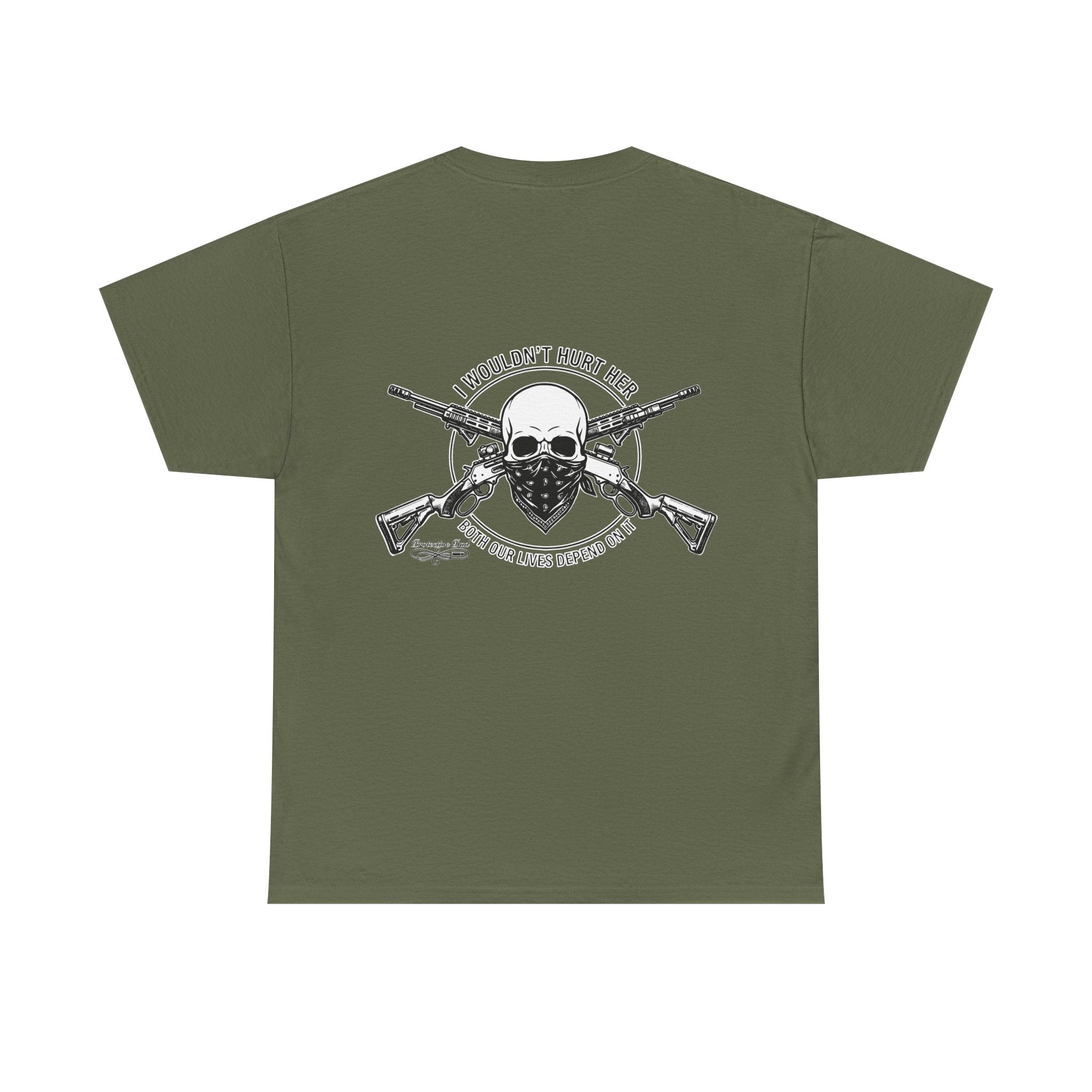Protective Dad Lever Actions T-Shirt | Here’s Your Warning