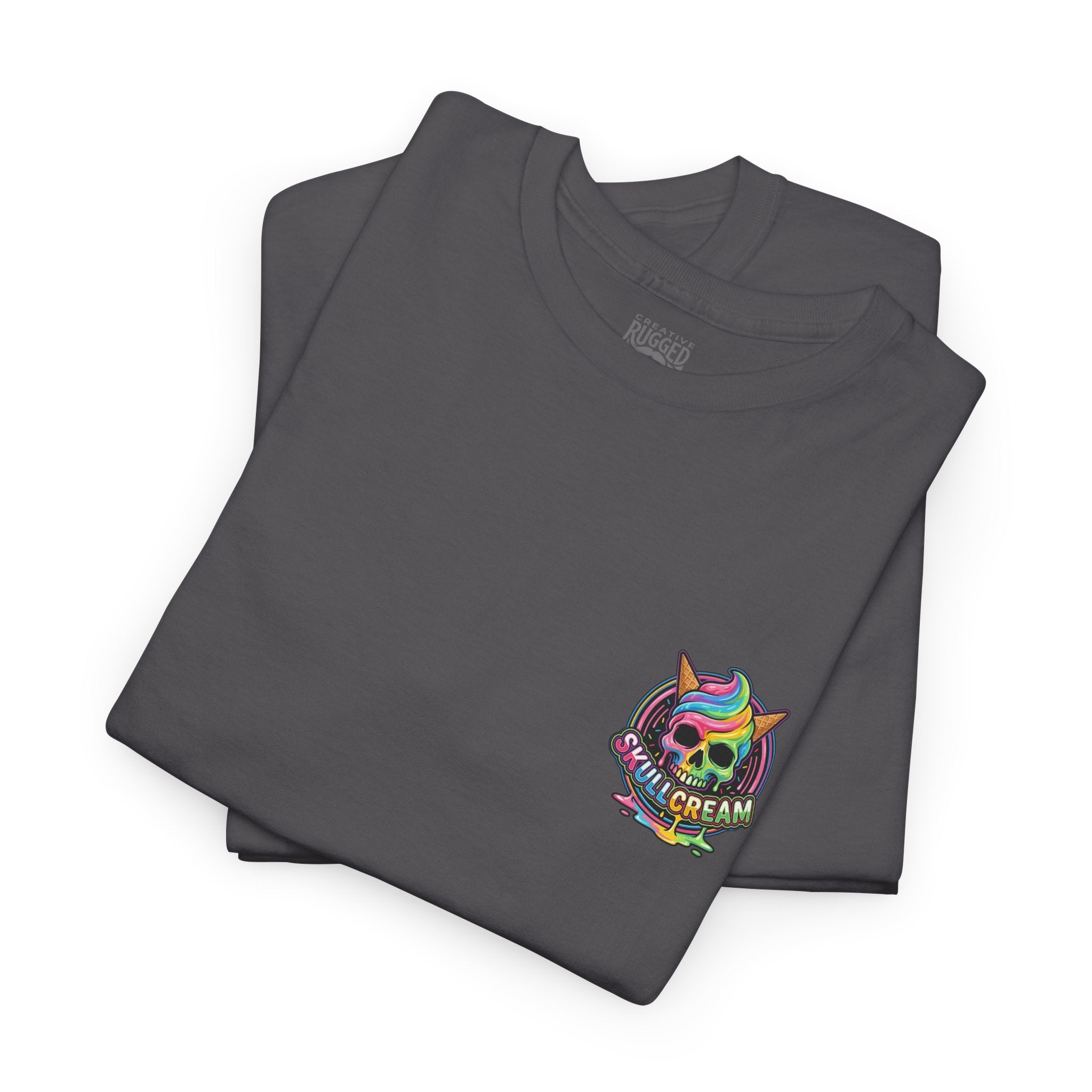 Skullcream Carnival Caramel Apple - Spooky Candy Apple Graphic T-Shirt
