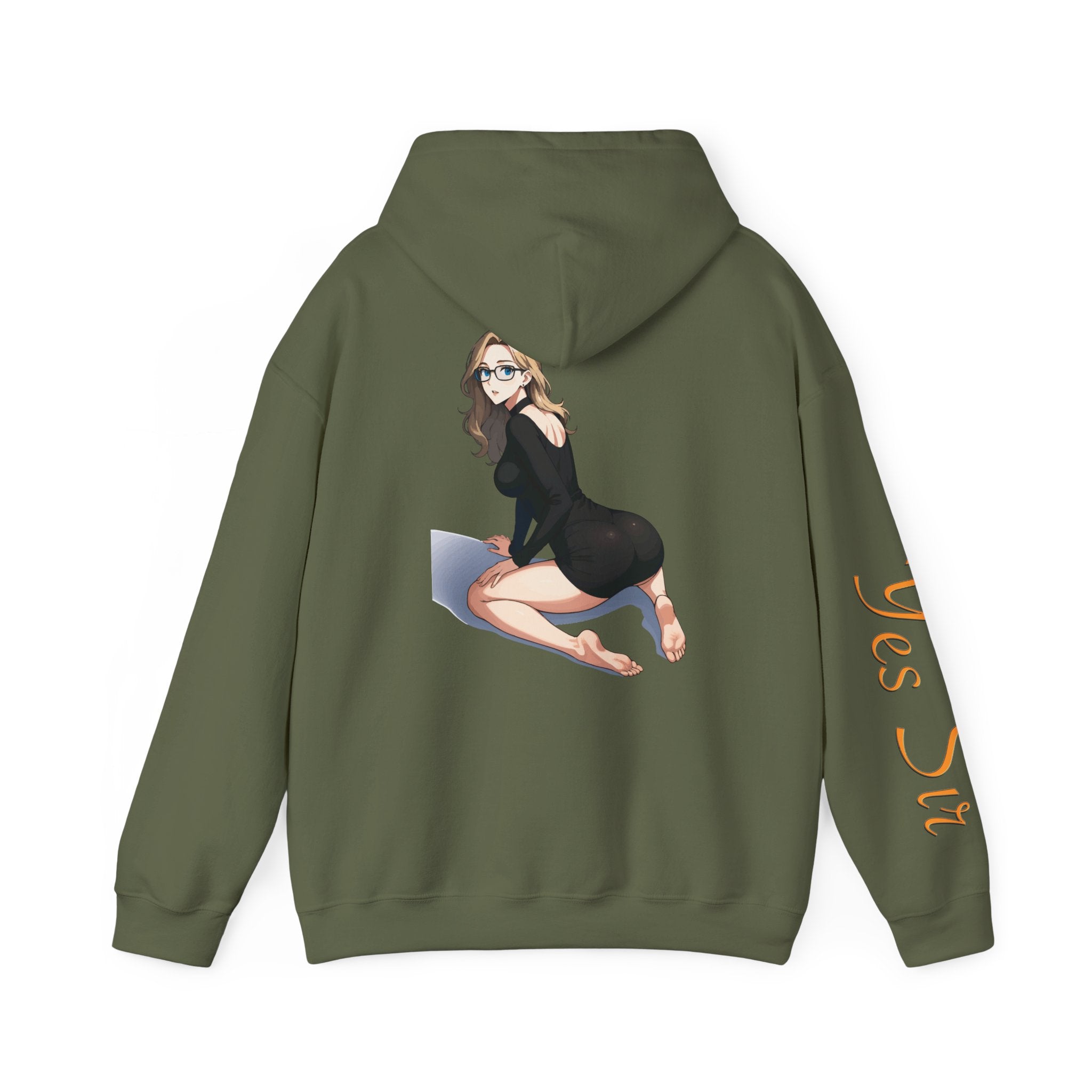 Oopies! Yes Sir Hoodie | Parental Advisory  for the Bearded