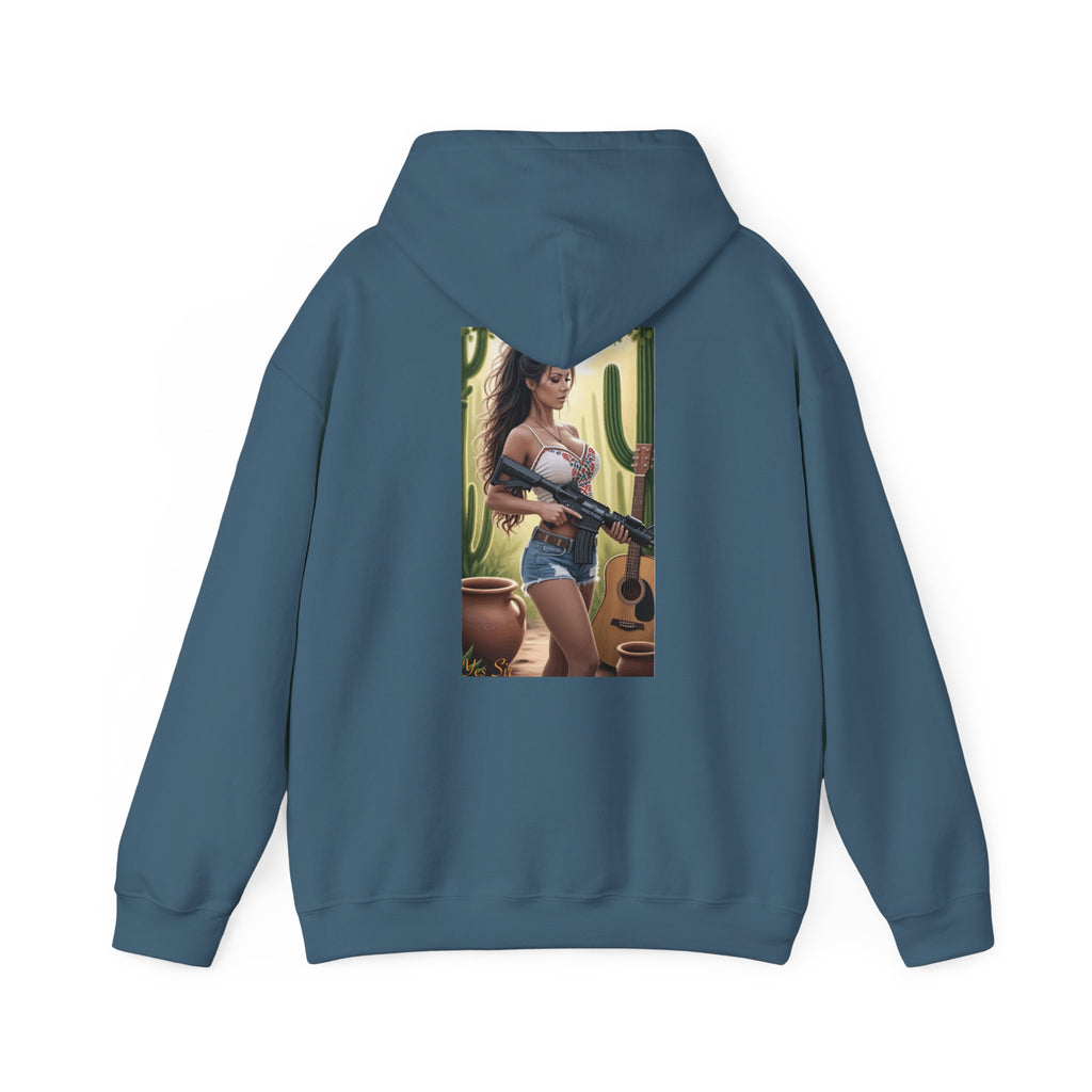 Nice Guitar- Yes Sir Hoodie | Parental Advisory  for the Bearded