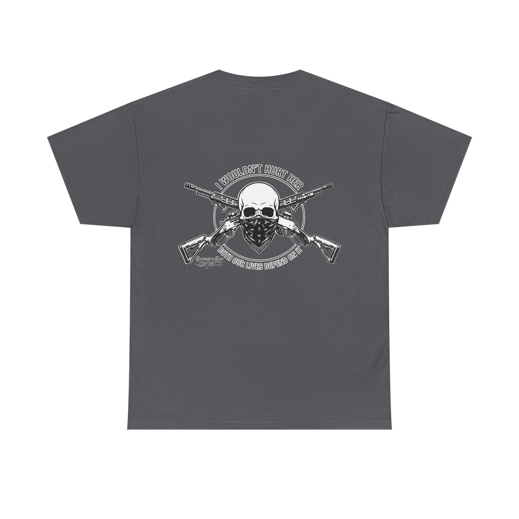 Protective Dad Lever Actions T-Shirt | Here’s Your Warning