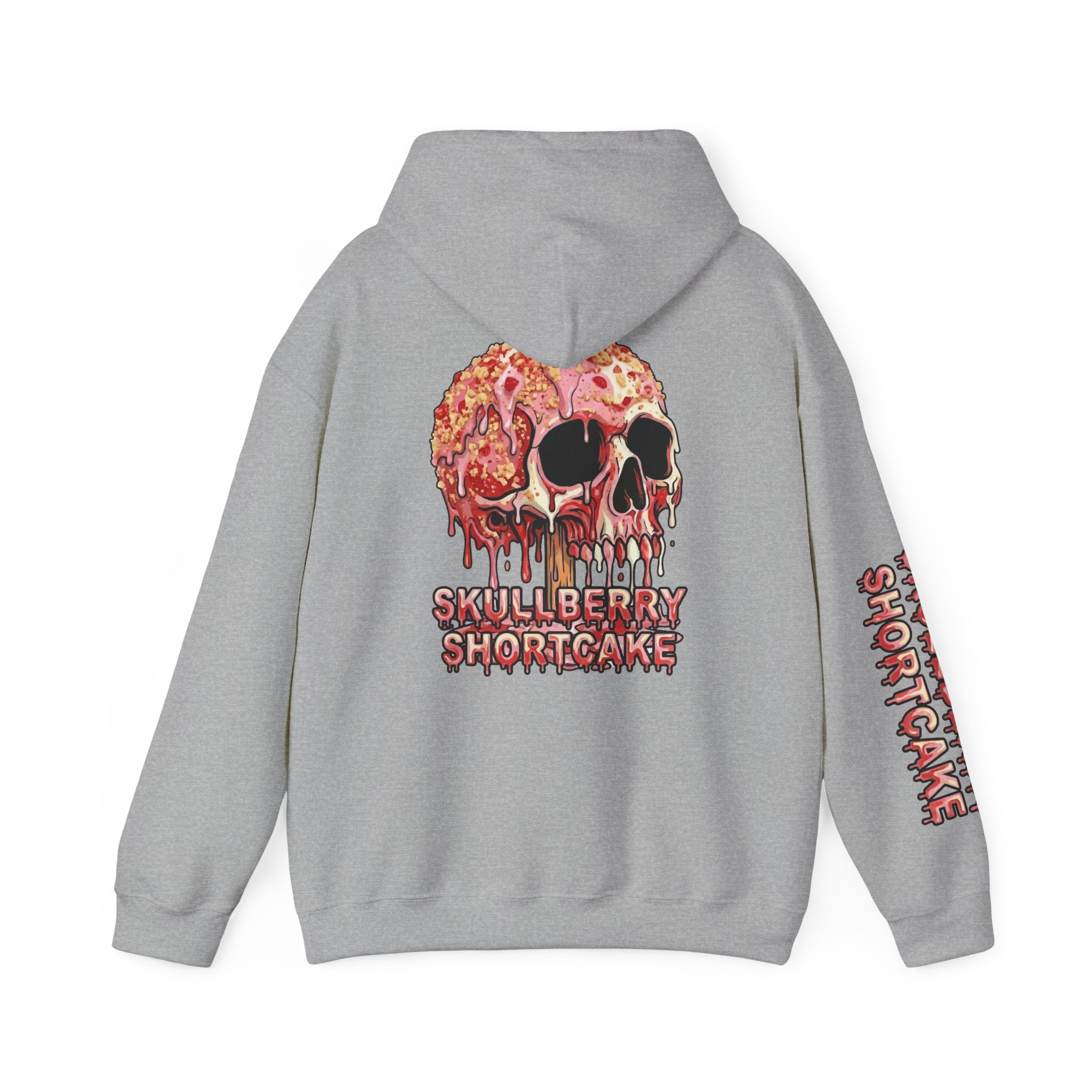 Skullcream-Skullberry Shortcake Hoodie | Dripping Skull Graphic