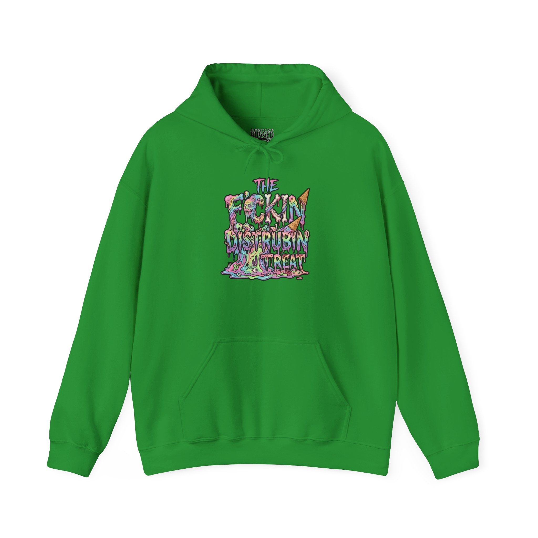 Cotton Candy Skullcream Hoodie — Sticky Fingers Band Graphic Pullover