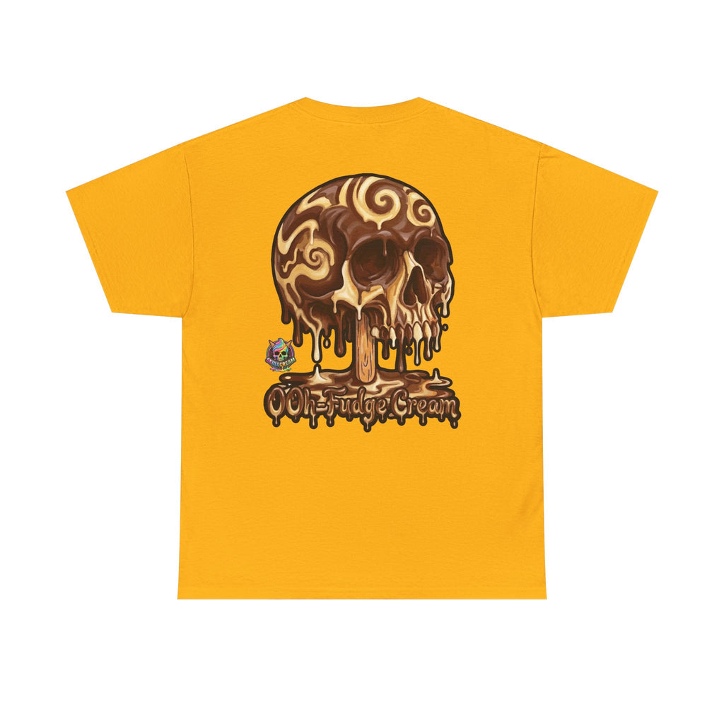 Skullcream-Ooh-Fudge Cream T-Shirt | Colorful Drip Graphic Tee