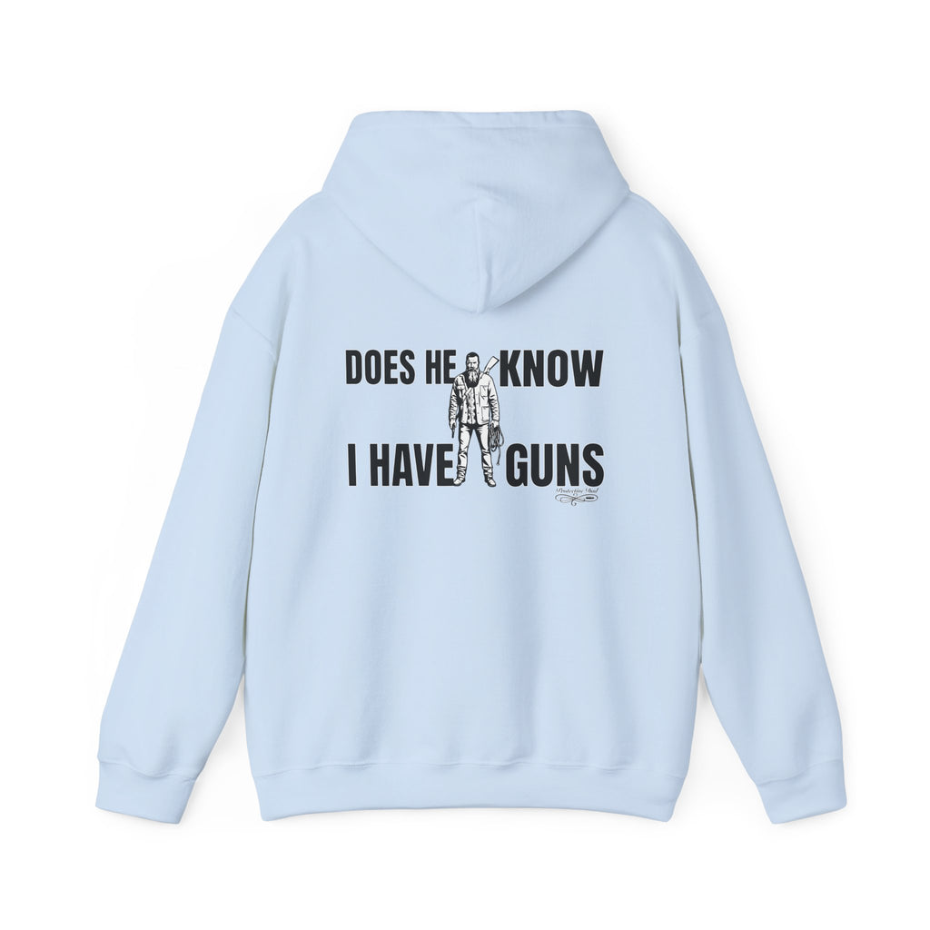 Protective Dad Does He Know Hoodie | Here’s Your Warning