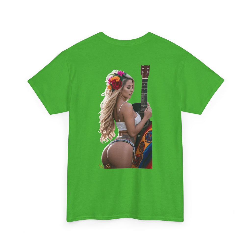 Pretty Flowers-Yes Sir T-Shirt | Parental Advisory  for the Bearded