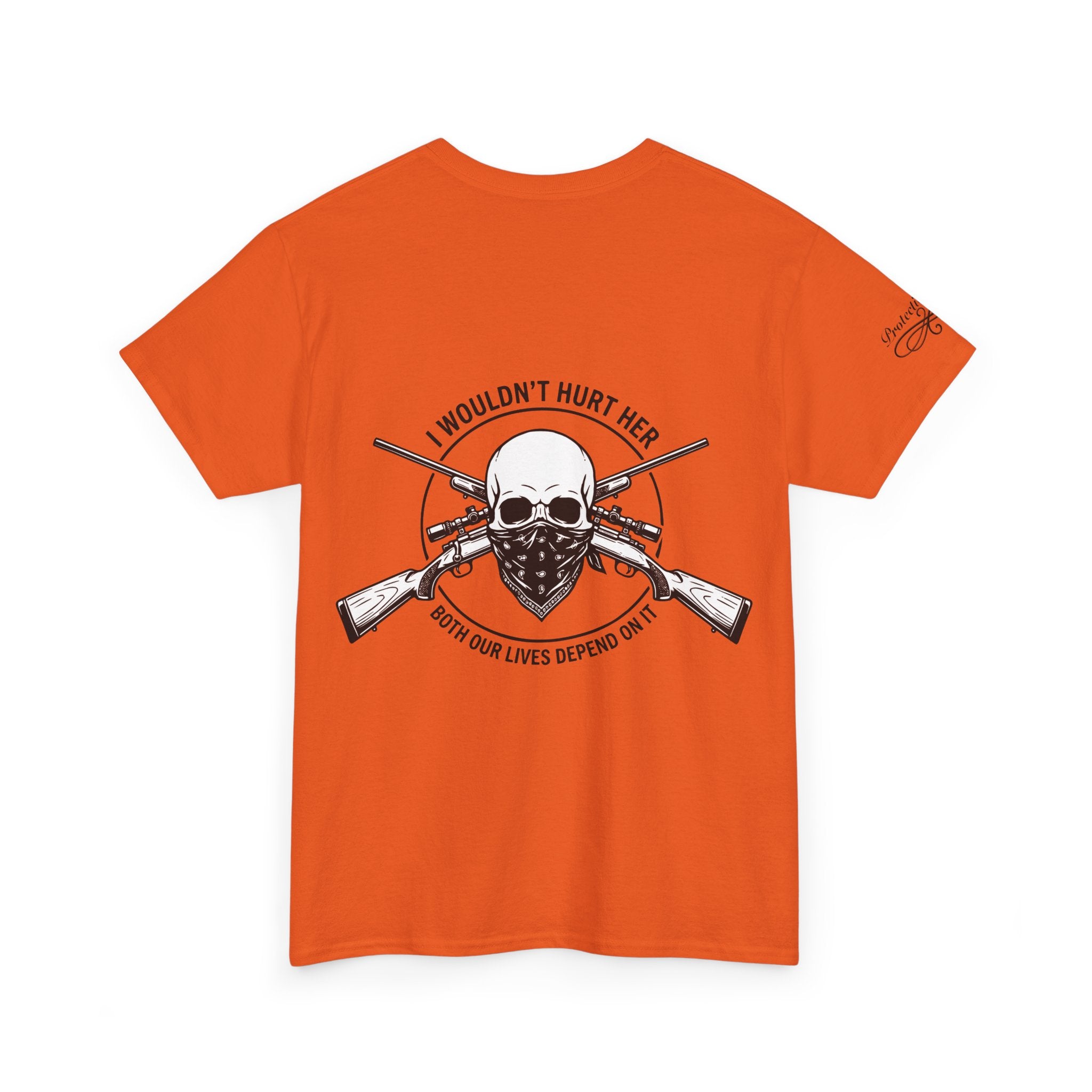 Protective Dad-Rifles T-Shirt | Here’s Your Warning