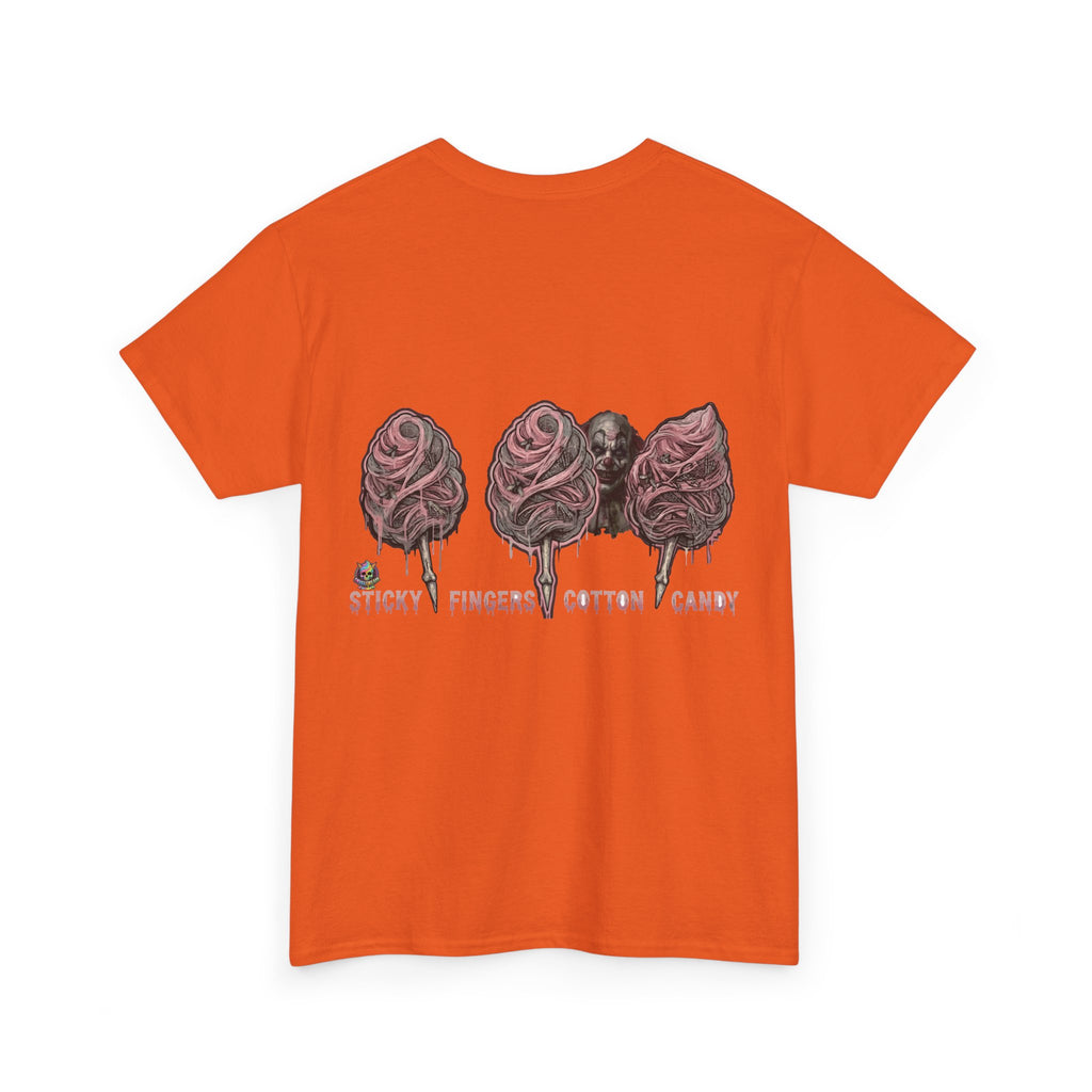 Cotton Candy Skullcream T Shirt — 'Sticky Fingers' Graphic T-Shirt