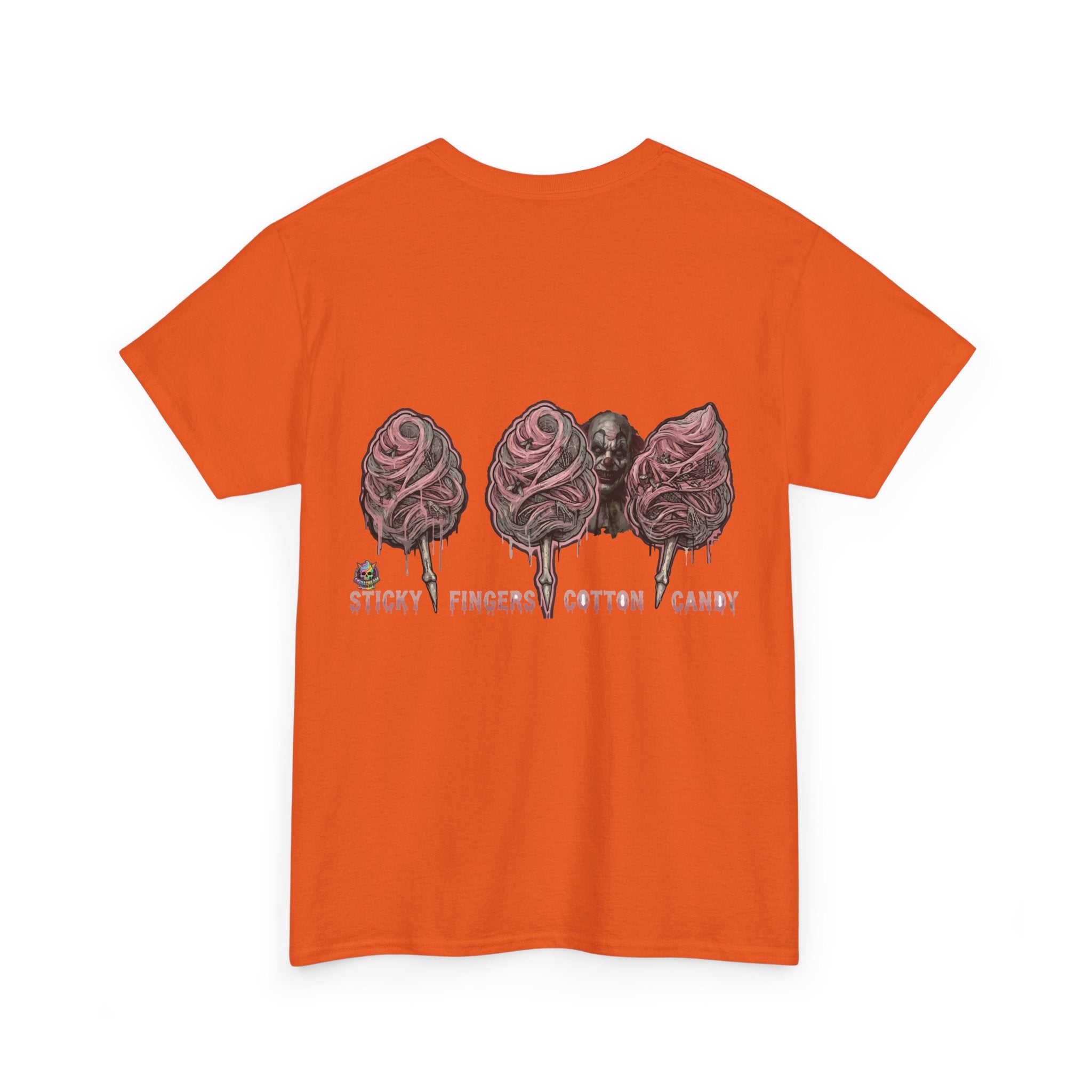 Cotton Candy Skullcream T Shirt — 'Sticky Fingers' Graphic T-Shirt