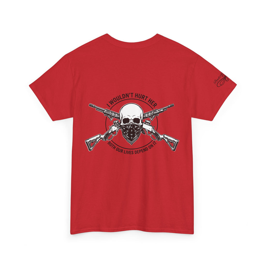 Protective Dad Lever Actions T-Shirt | Here’s Your Warning