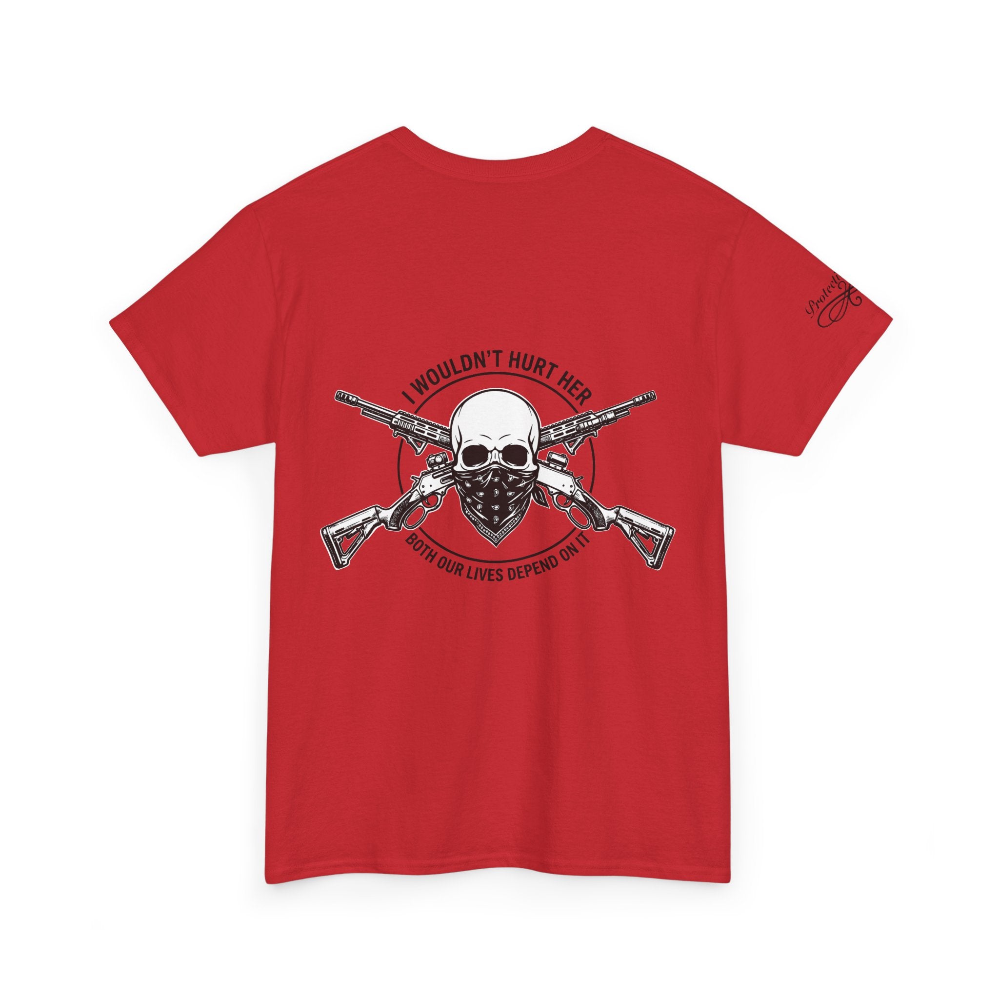 Protective Dad Lever Actions T-Shirt | Here’s Your Warning