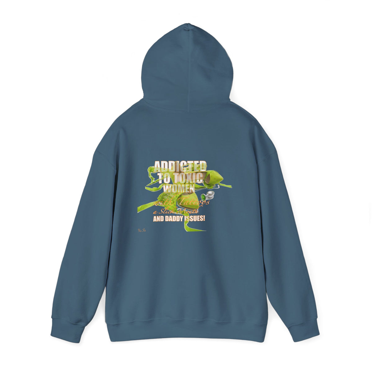 Addicted | Yes Sir Hoodie | Recovering Addict Graphic Hoodie