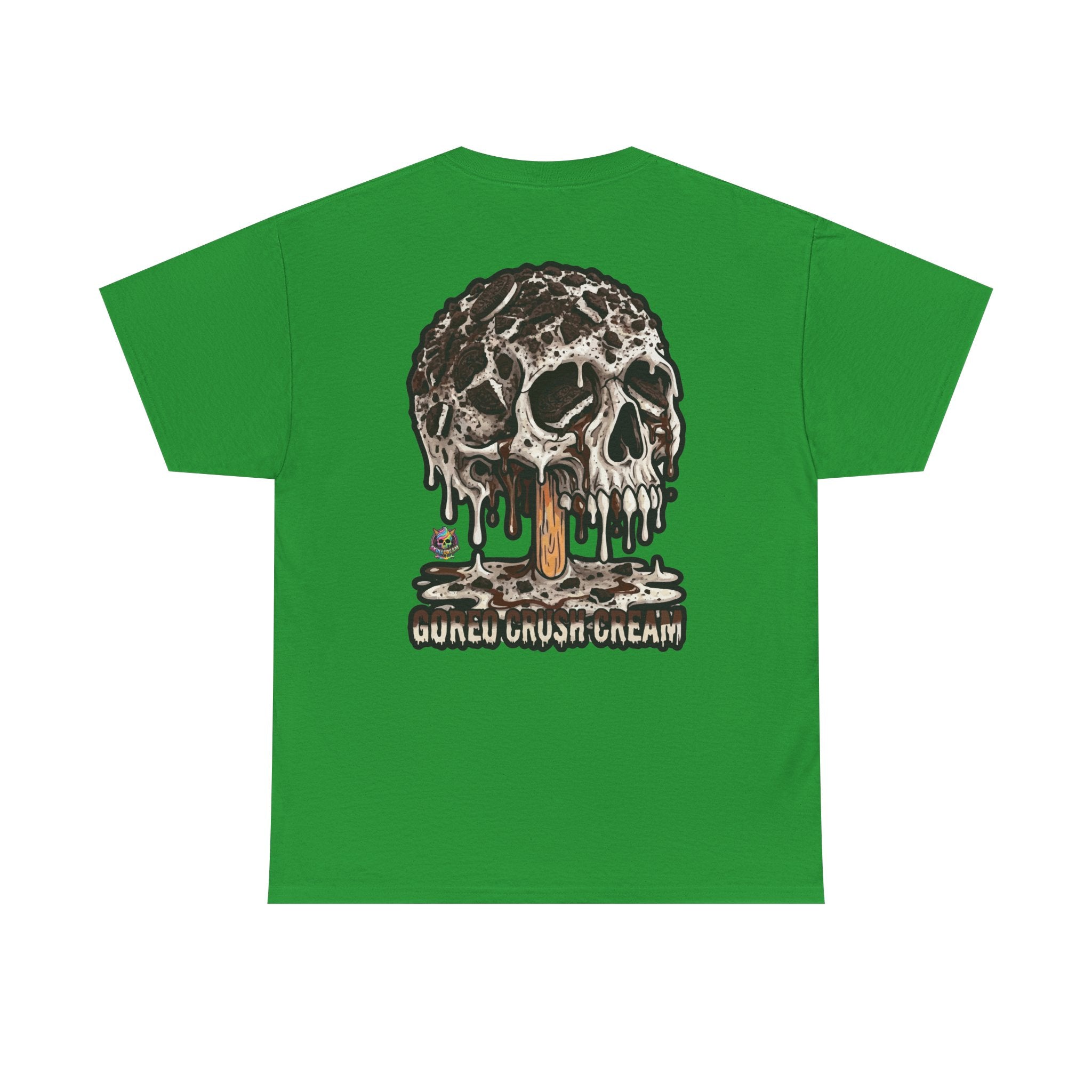 Skullcream-Goreo Crush Cream T-Shirt | Colorful Drip Graphic Tee
