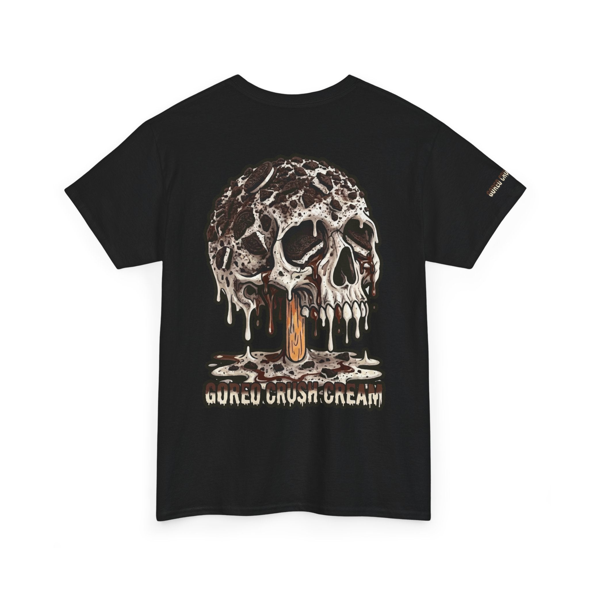 Skullcream-Goreo Crush Cream T-Shirt | Colorful Drip Graphic Tee