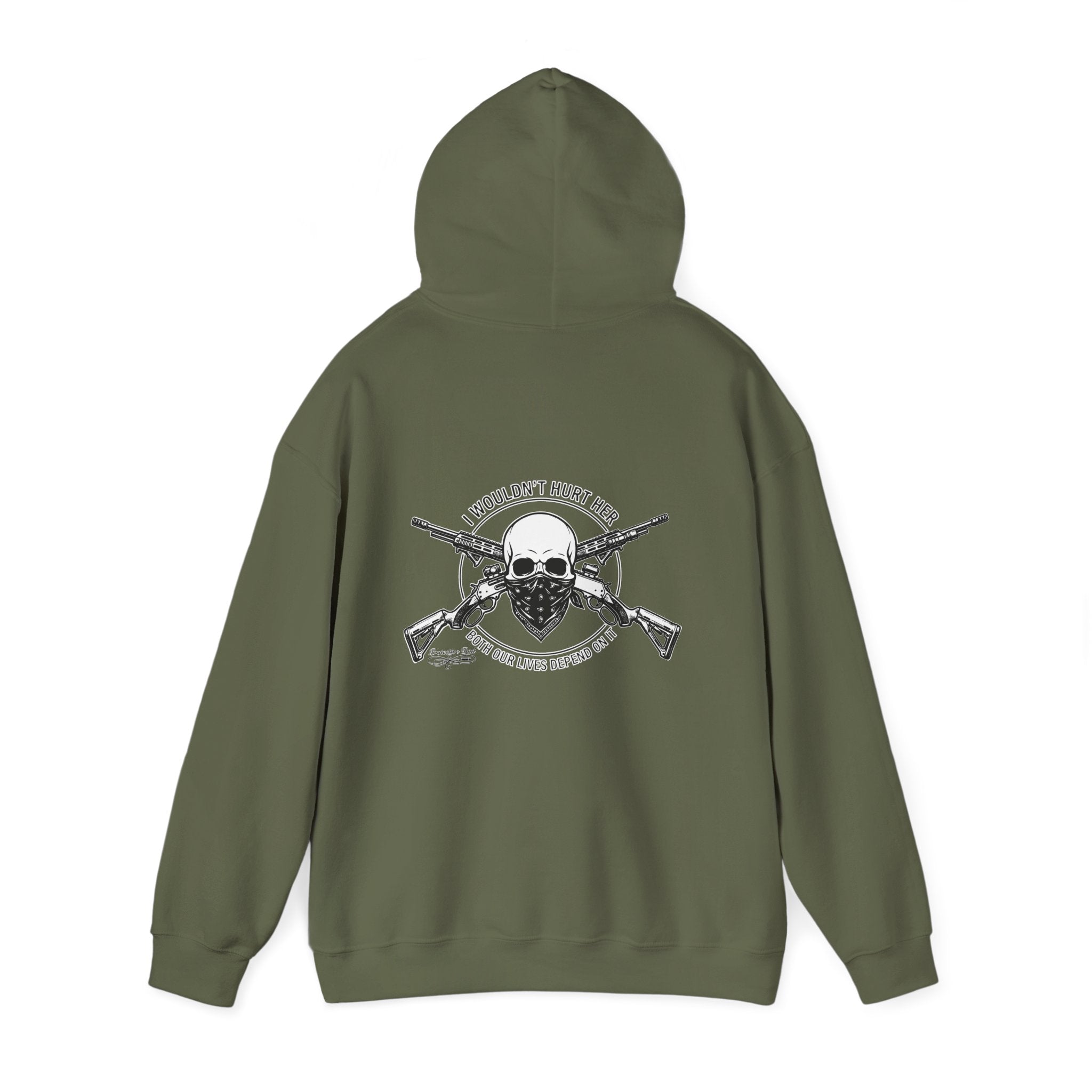 Protective Dad Lever Action - Hoodie | Here’s Your Warning