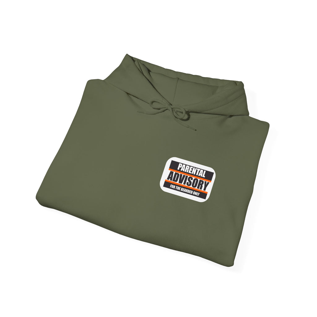 Oopies! Yes Sir Hoodie | Parental Advisory  for the Bearded