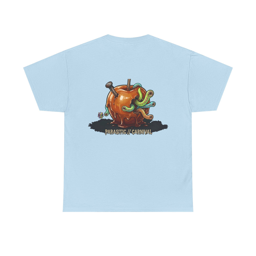 Skullcream Carnival Caramel Apple - Spooky Candy Apple Graphic T-Shirt