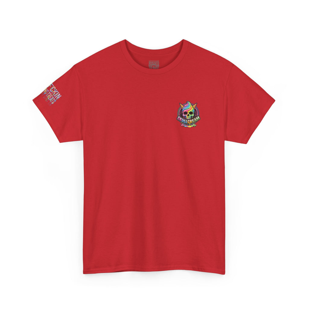 Cotton Candy Skullcream T Shirt — 'Sticky Fingers' Graphic T-Shirt