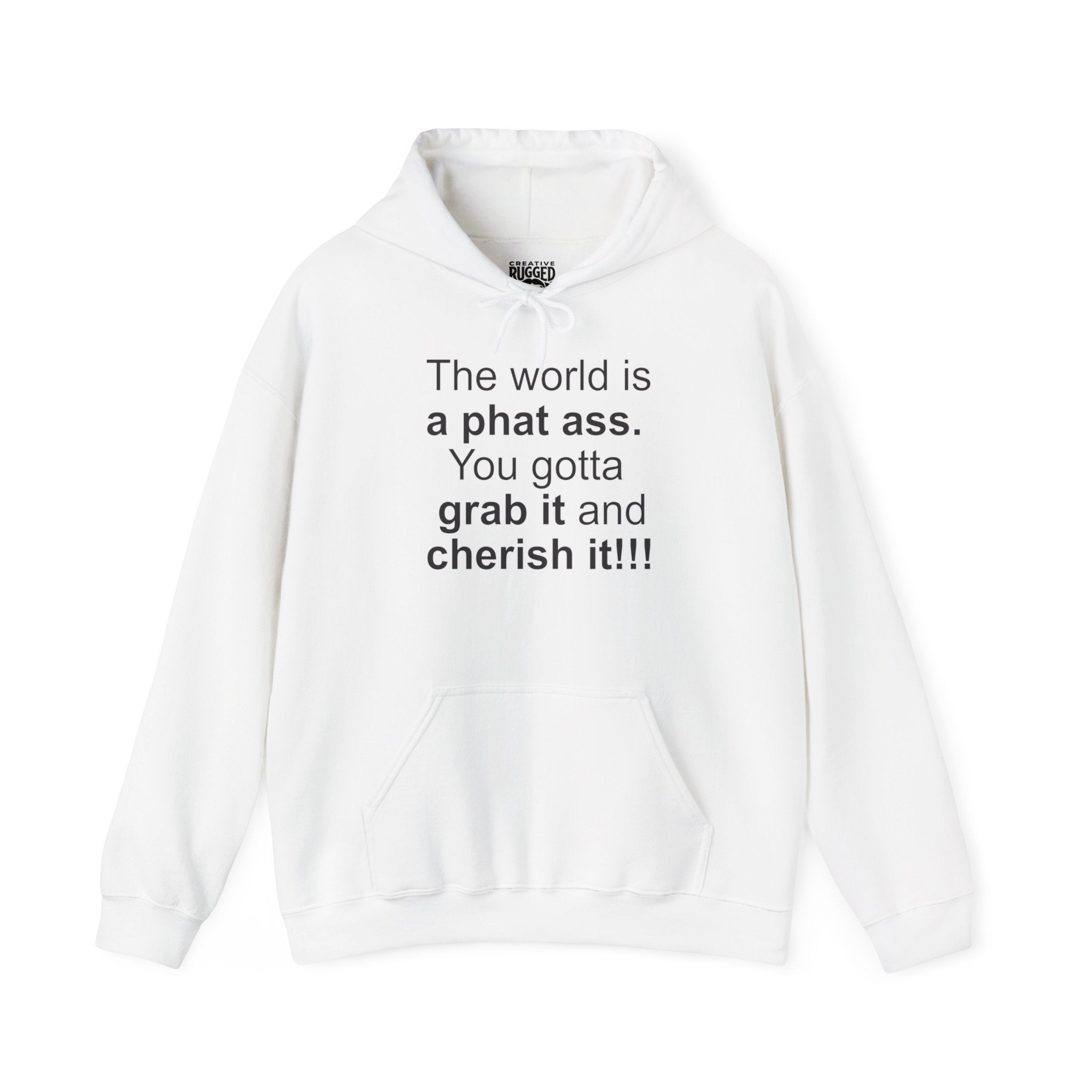 The World | Yes Sir Hoodie | Cherish It Graphic Hoodie