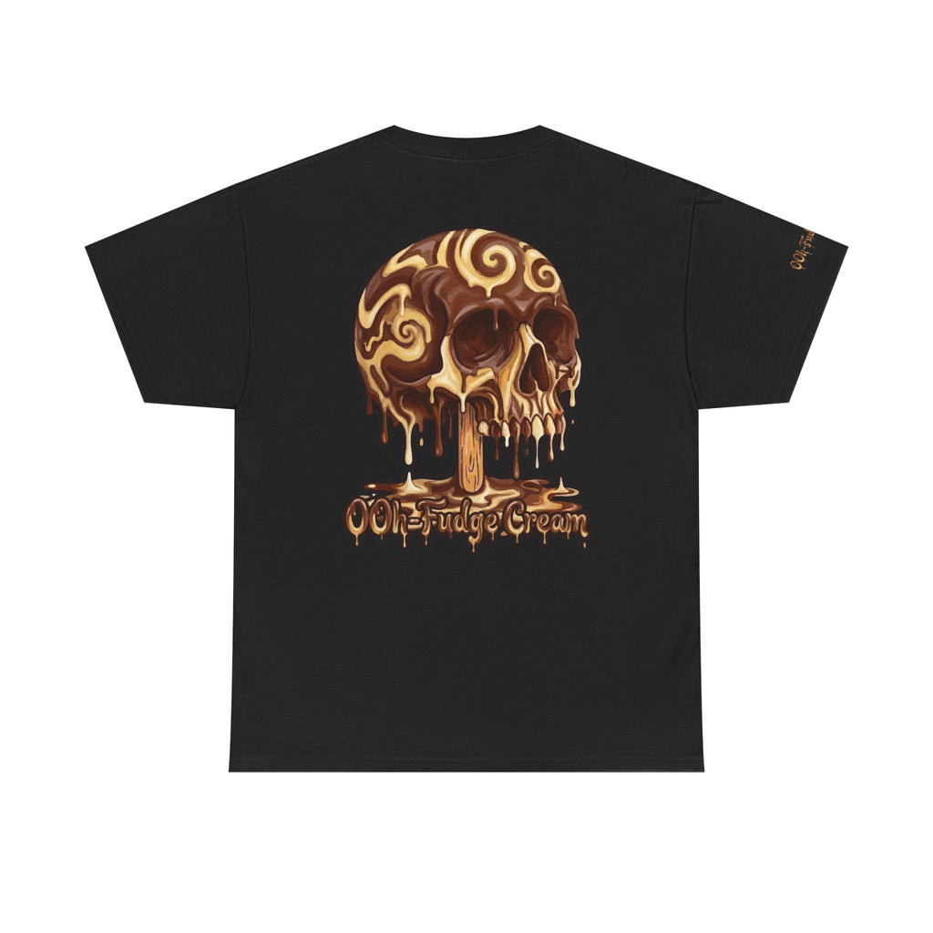 Skullcream-Ooh-Fudge Cream T-Shirt | Colorful Drip Graphic Tee