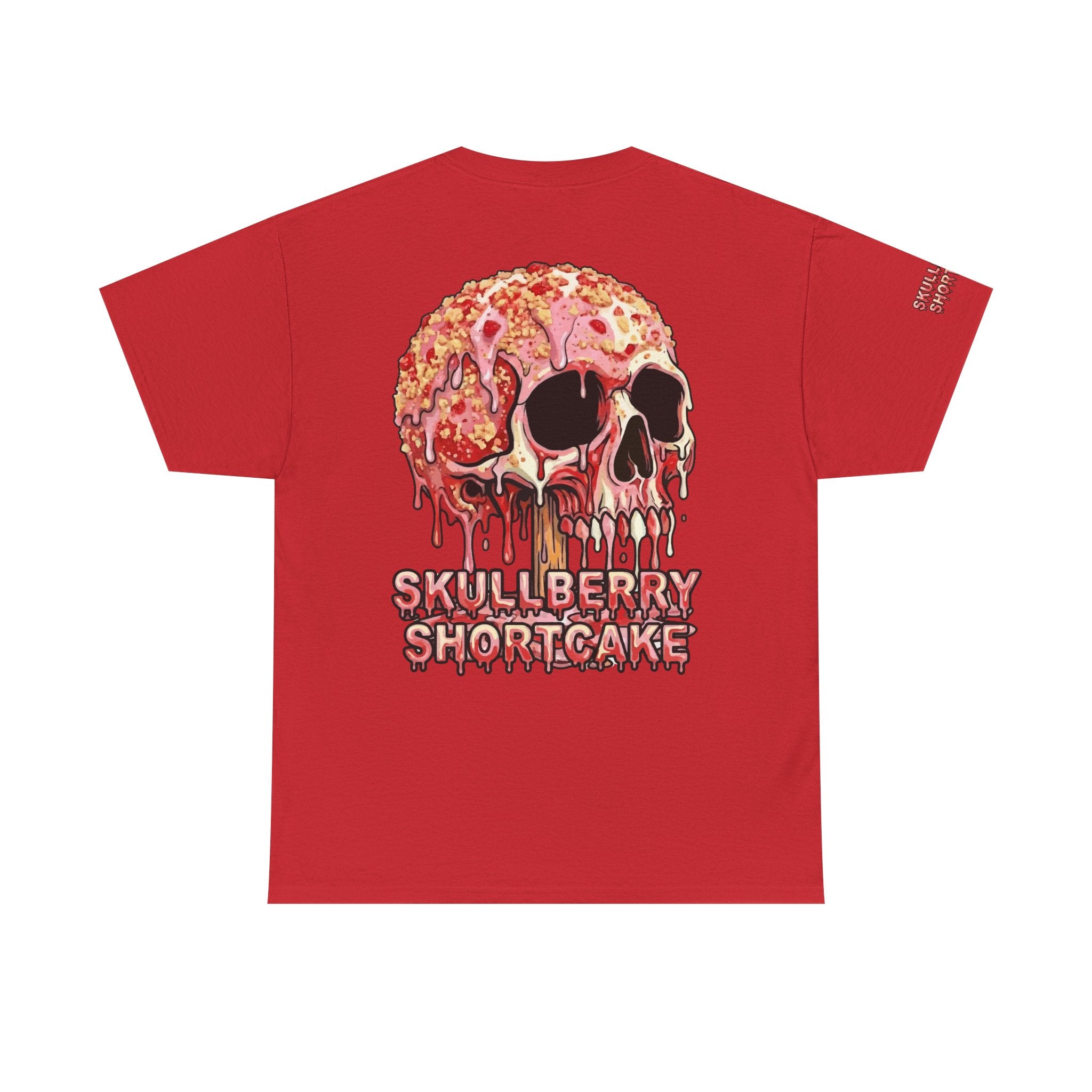 Skullcream-Skullberry Shortcake T-Shirt | Colorful Drip Graphic Tee