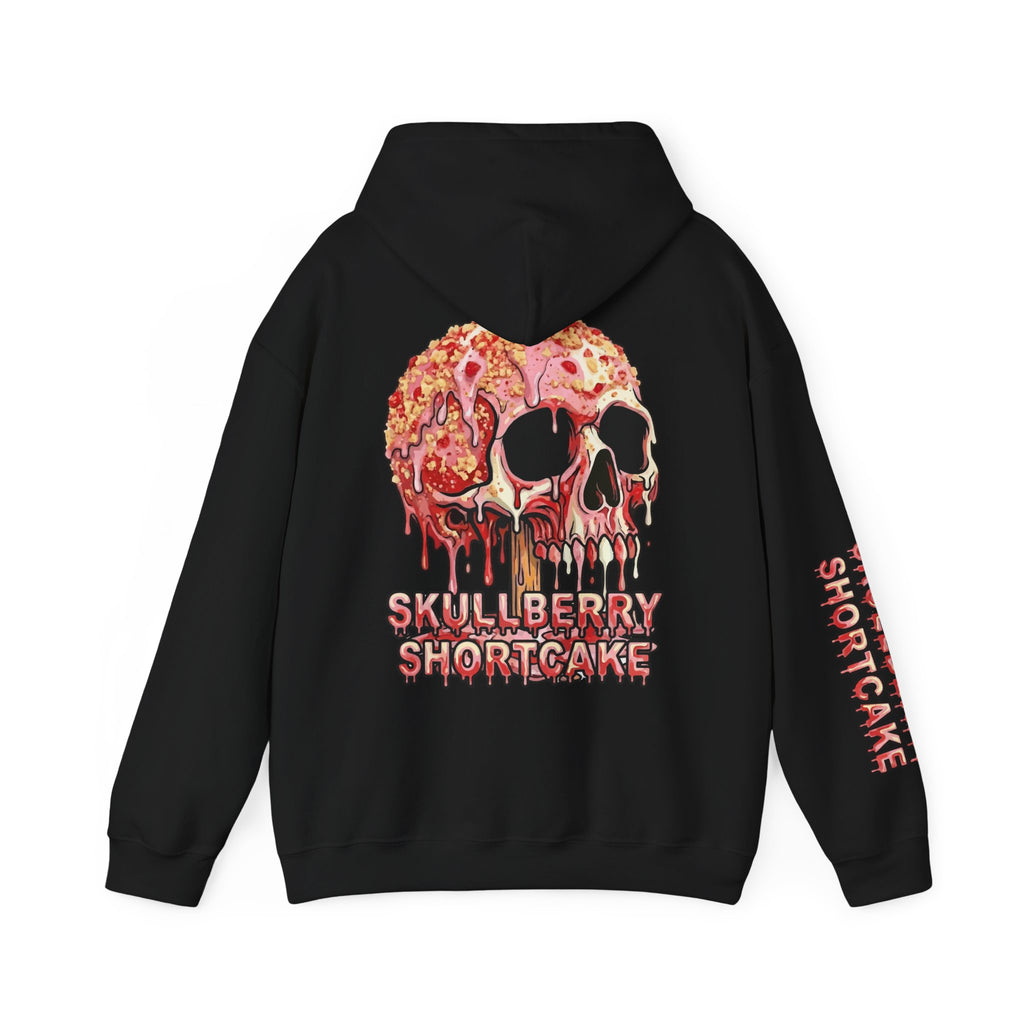 Skullcream-Skullberry Shortcake Hoodie | Dripping Skull Graphic