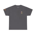 Skullcream-Orangeskull Cream Sickle T-Shirt | Colorful Drip Graphic Tee