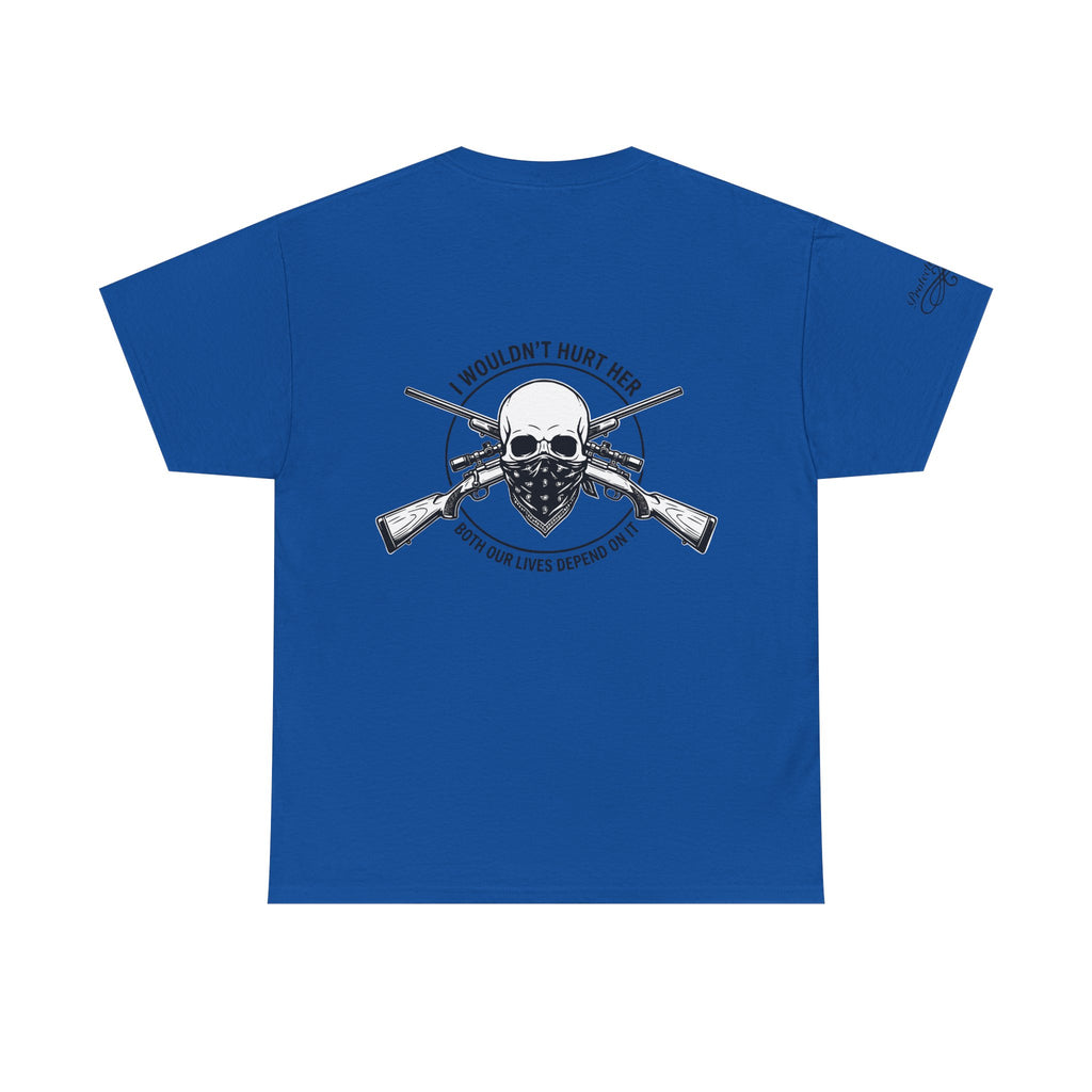 Protective Dad Rifles T-Shirt | Here’s Your Warning