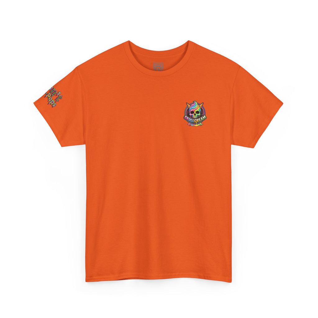 Skullcream-Don’t Push-Pops T-Shirt | Colorful Drip Graphic Tee