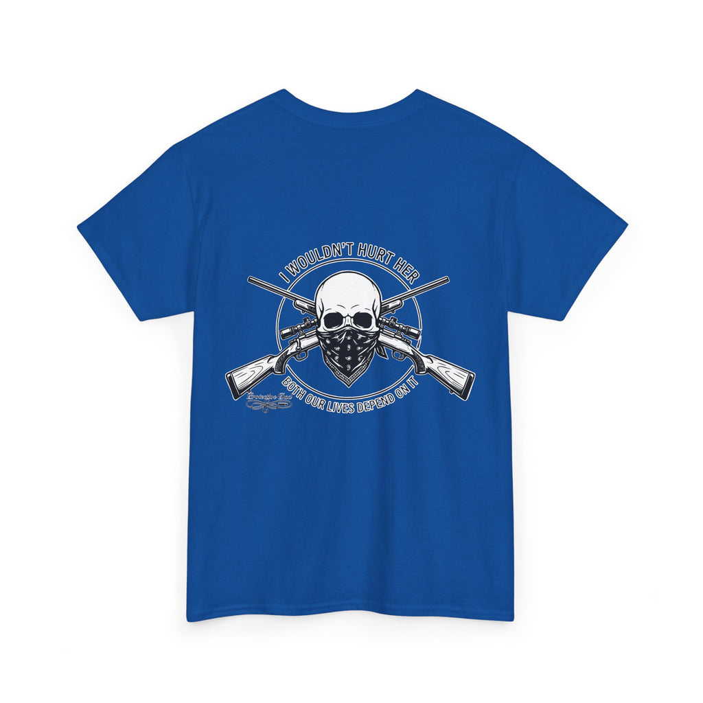 Protective Dad Rifles T-Shirt | Here’s Your Warning