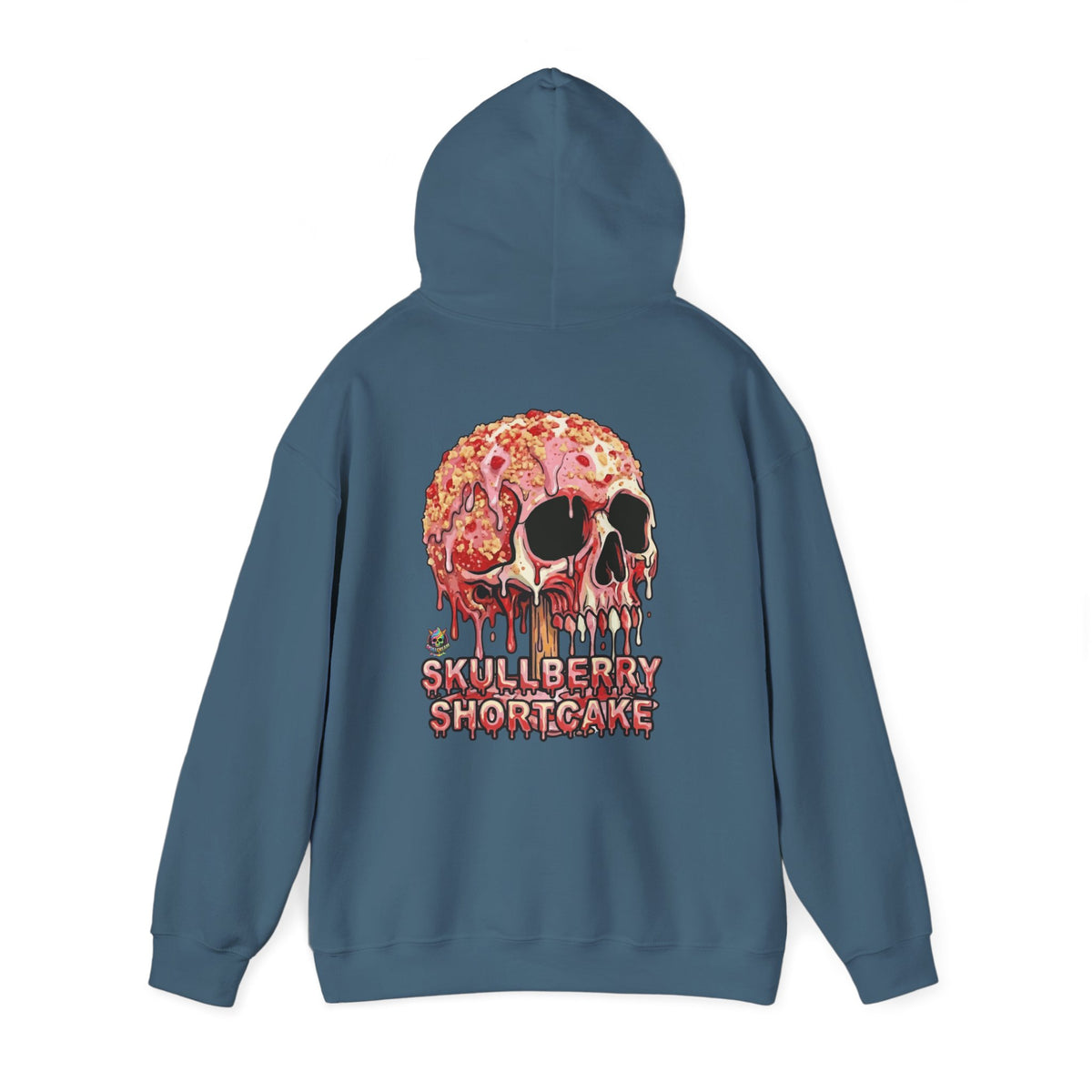 Skullcream-Skullberry Shortcake Hoodie | Dripping Skull Graphic