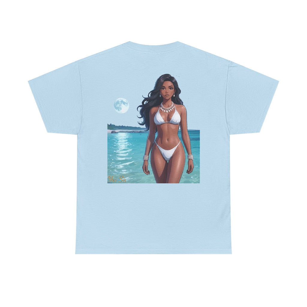 Under the Moon Light Yes Sir T-Shirt | Parental Advisory  for the Bearded