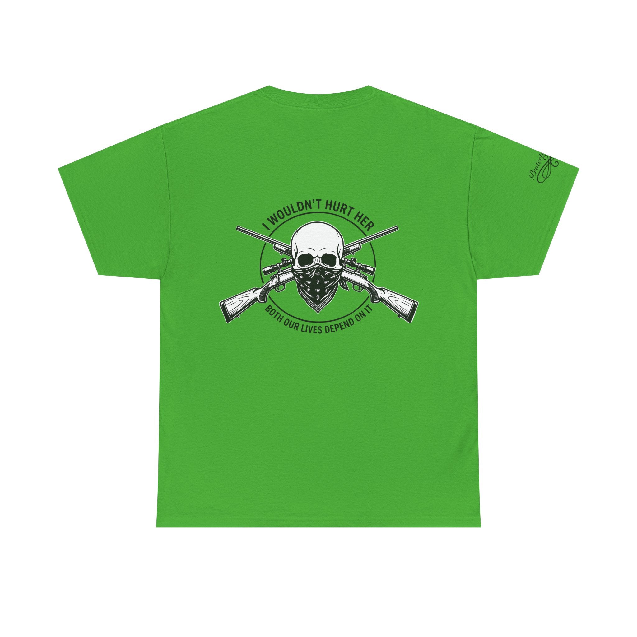 Protective Dad Rifles T-Shirt | Here’s Your Warning