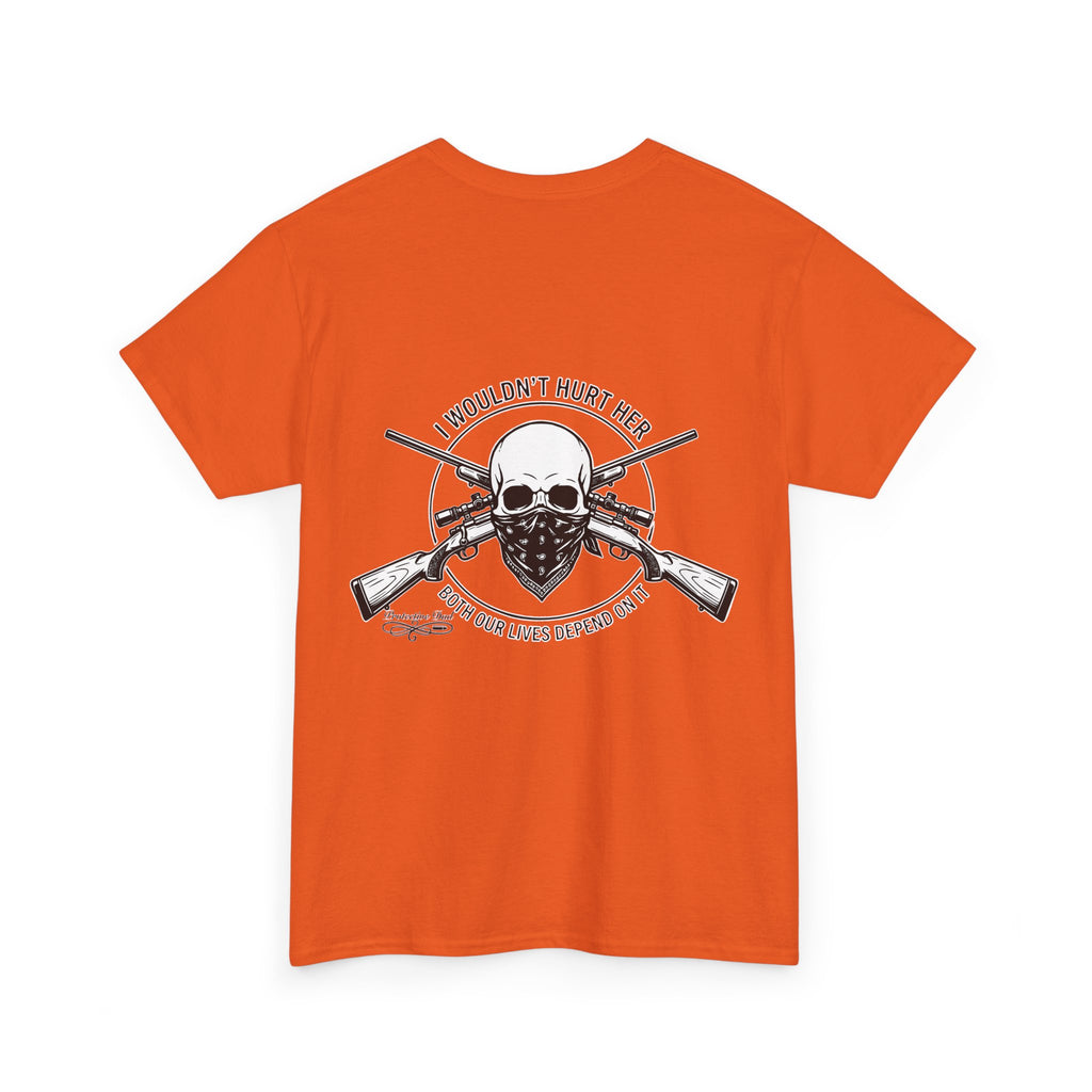 Protective Dad Rifles T-Shirt | Here’s Your Warning