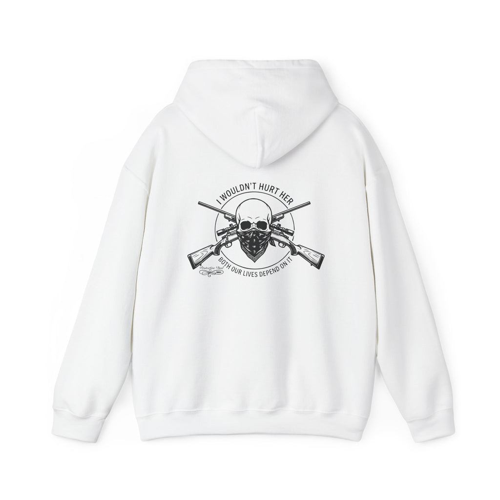 Protective Dad Rifle - Hoodie | Here’s Your Warning