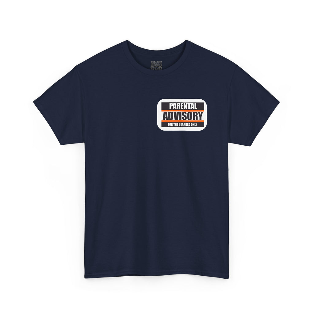 Attitude! Yes Sir T-Shirt | Parental Advisory  for the Bearded