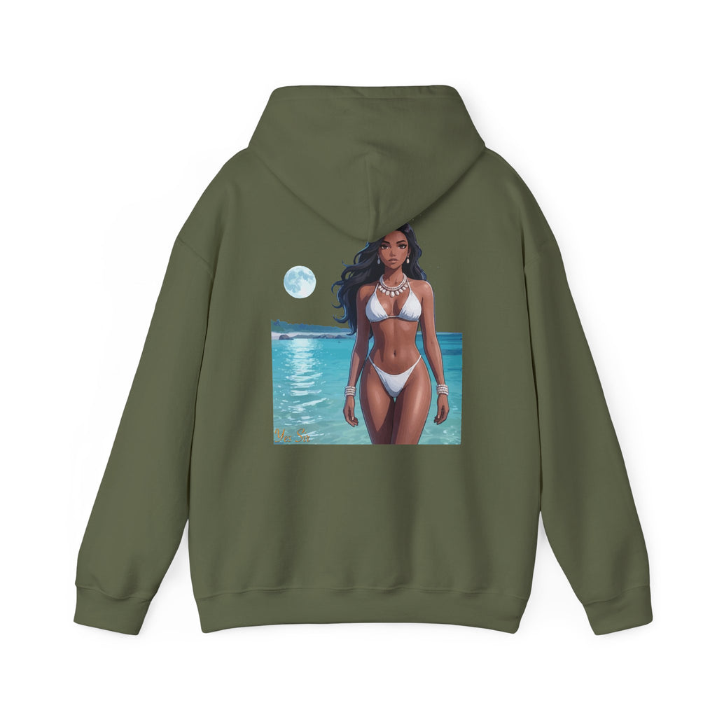 Under the Moon Light Yes Sir Hoodie | Parental Advisory  for the Bearded