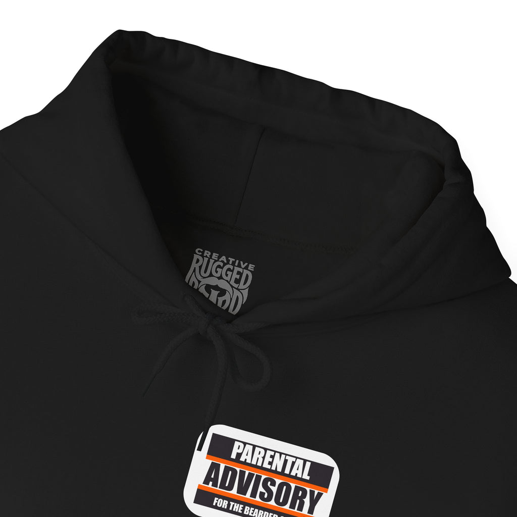 Oopies! Yes Sir Hoodie | Parental Advisory  for the Bearded