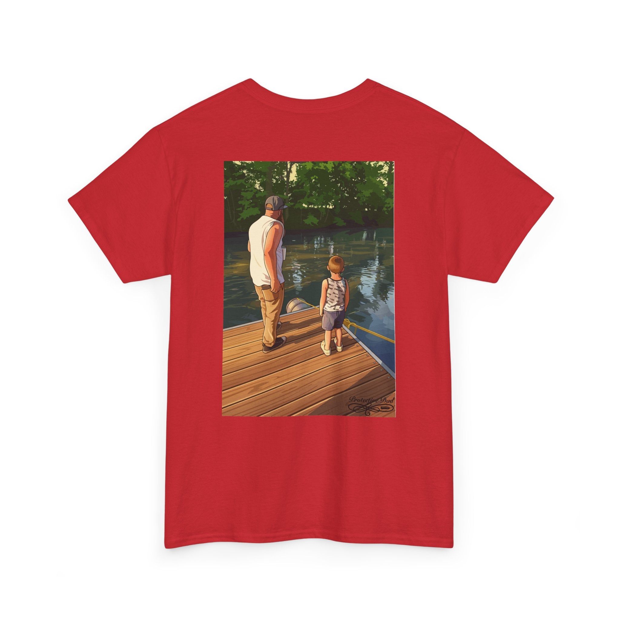Protective Dad Father-n-Son Love T-Shirt | He’s Protected Too