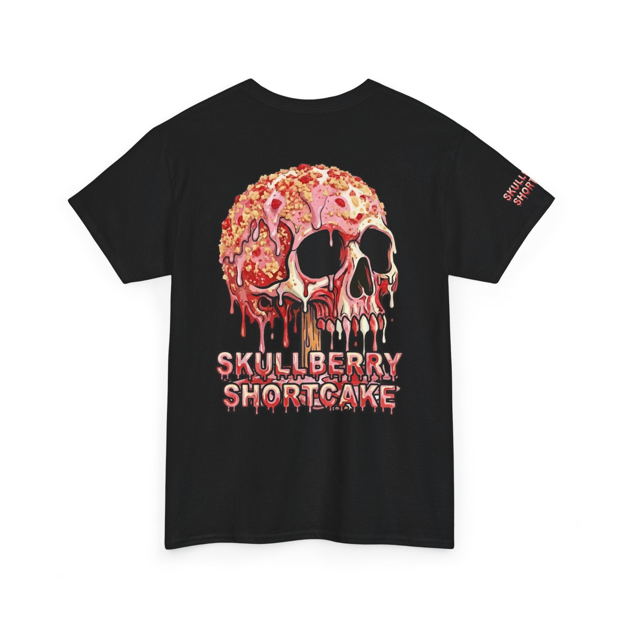 Skullcream-Skullberry Shortcake T-Shirt | Colorful Drip Graphic Tee