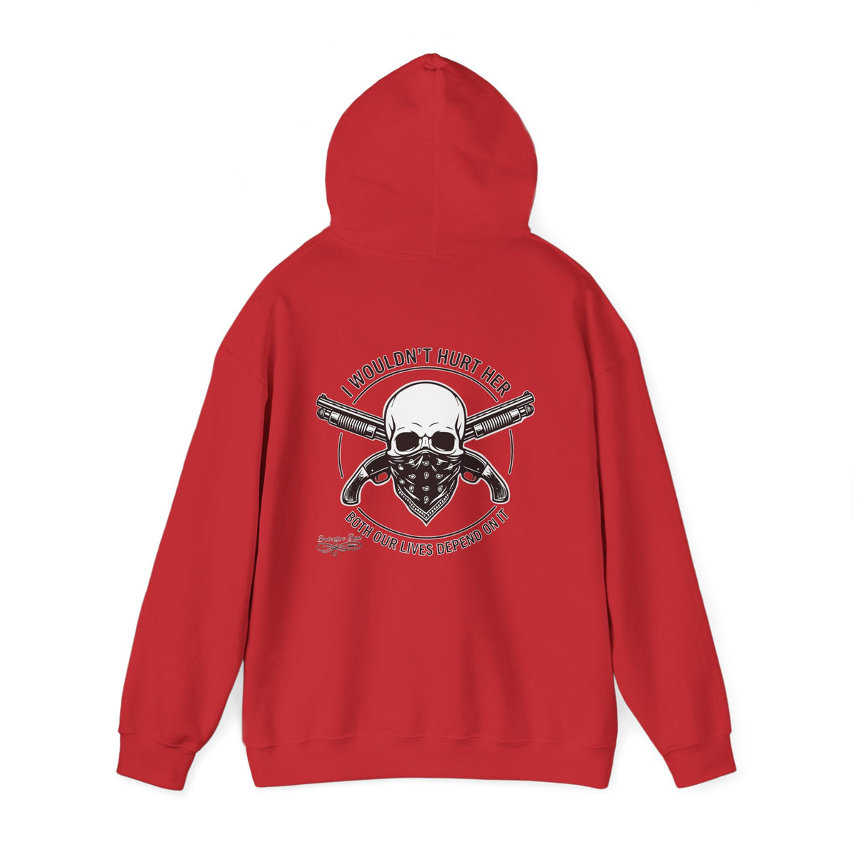Protective Dad Sawed Off Shotguns - Hoodie | Here’s Your Warning