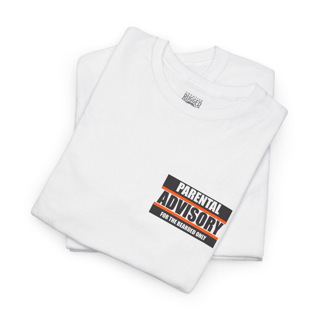 Under the Moon Light Yes Sir T-Shirt | Parental Advisory  for the Bearded