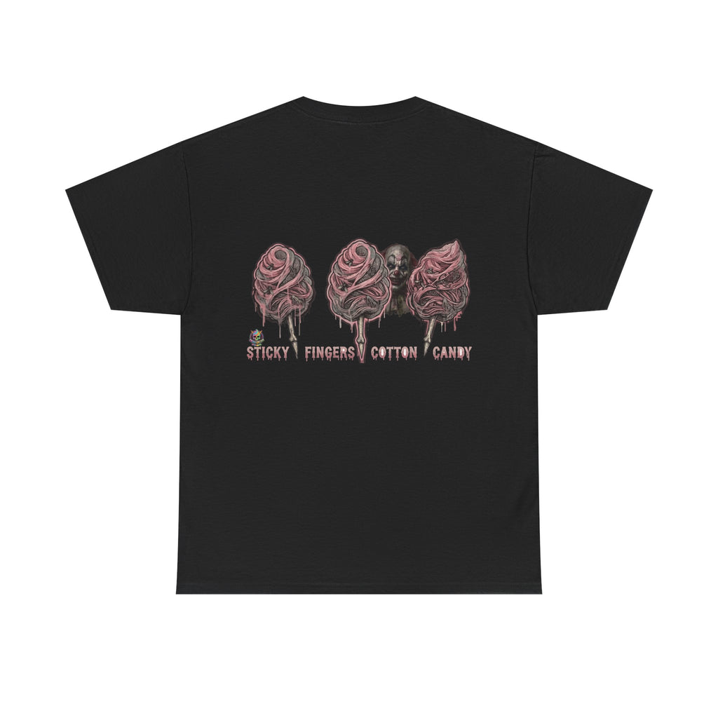 Cotton Candy Skullcream T Shirt — 'Sticky Fingers' Graphic T-Shirt