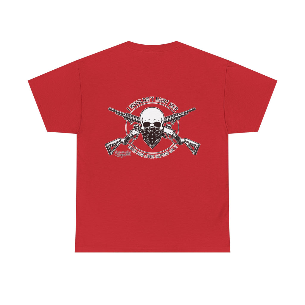 Protective Dad Lever Actions T-Shirt | Here’s Your Warning