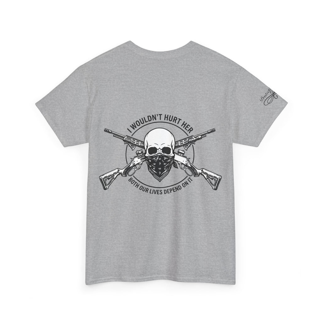 Protective Dad-Lever Action T-Shirt | Here’s Your Warning